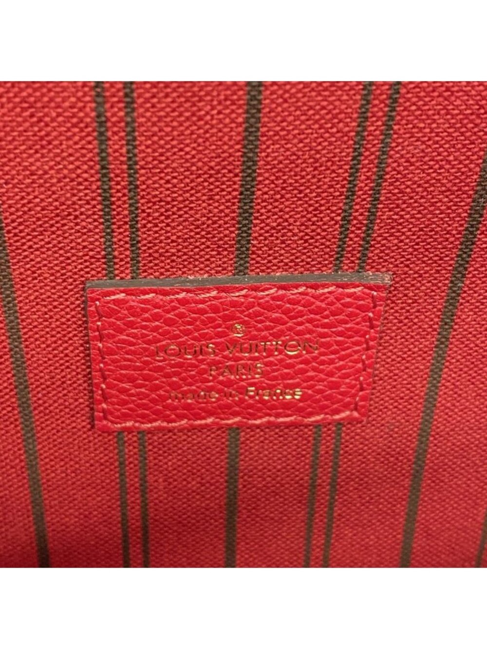 Louis Vuitton Handbag Monogram Empreinte Pochette Metis MM Cerise 2-Way Bag - Picture 5 of 10